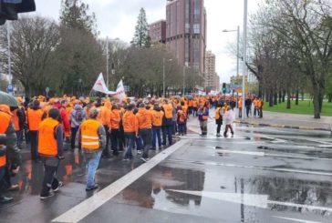 Manifestación en Pamplona a favor de la caza y el mundo rural