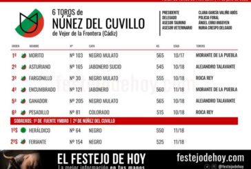 El cartel estrella de la Feria del Toro