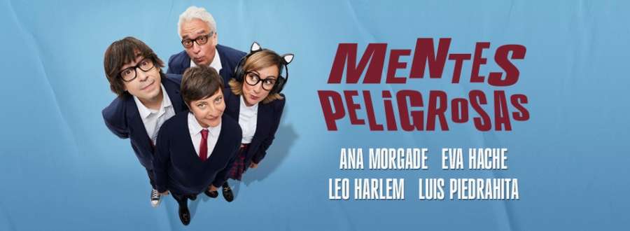 Mentes Peligrosas, espectáculo de humor, en Baluarte