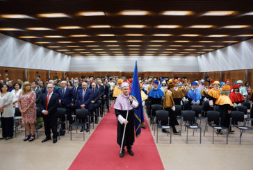 Acto de apertura del curso académico 2023-24 en la UPNA