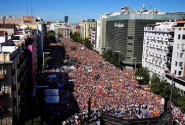 24 S: Masiva manifestación contra la amnistía de Sánchez por la 