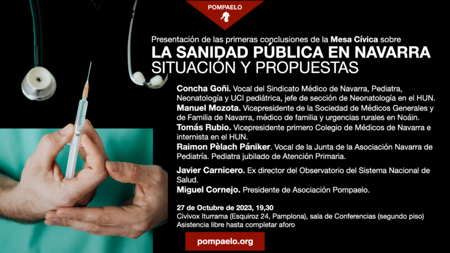 Los médicos de Navarra dan un paso al frente