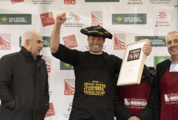 Carlos Iriguibel Lanceta ganador del Concurso Navarro de Chistorra 2023