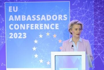 Von der Leyen pide el ingreso de Ucrania en la UE y más involucración en el escenario mundial