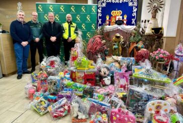 La Guardia Civil finaliza la IV campaña solidaria de recogida de juguetes en Navarra