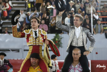 Tres orejas Pablo Hermoso de Mendoza y tres Giglio en Moroleón