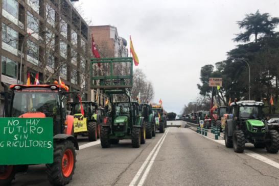 UAGN se suma a la tractorada, el 28 de octubre en Madrid