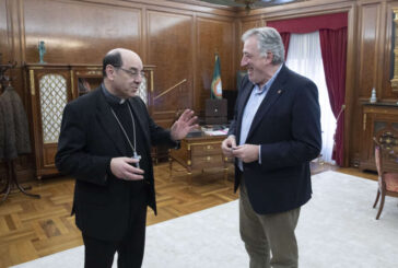 Asirón y el arzobispo de Pamplona trabajarán para mejorar la convivencia en la ciudad