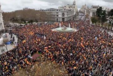 9M: Miles de personas se manifiestan en Madrid contra la amnistía y piden la dimisión de Sánchez