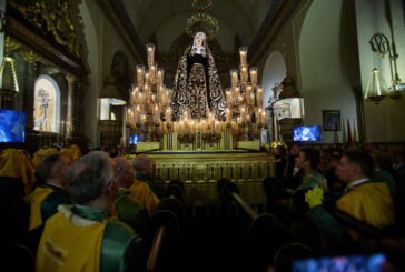 Traslado de La Dolorosa desde la Iglesia de San Lorenzo a la Catedral