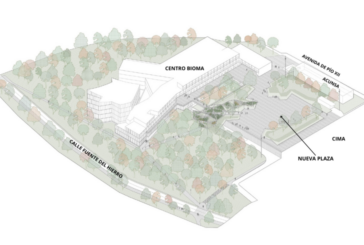 Comienza el proyecto de urbanización de la plaza que albergará el Centro Bioma de la Universidad de Navarra