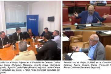 ATME se reúne con los portavoces del PP y SUMAR en el Congreso de Diputados