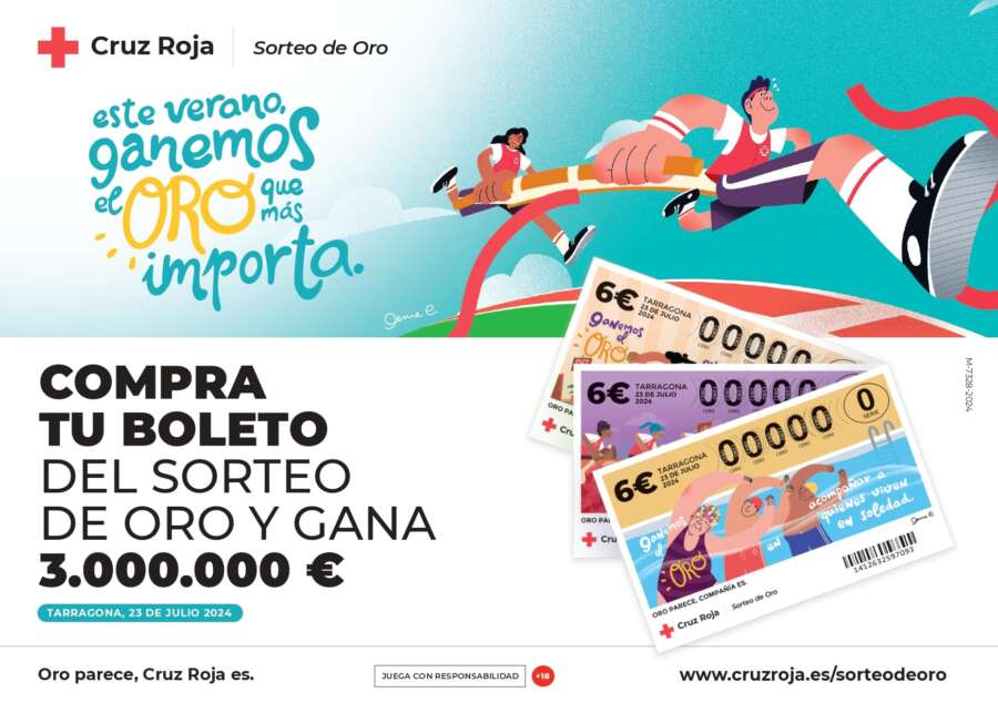 Comienza la campaña del Sorteo de Oro 2024 de Cruz Roja