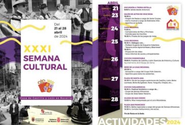 El Pregón de J.J. Corpas inaugura la Semana Cultural de Castilla y León en Navarra
