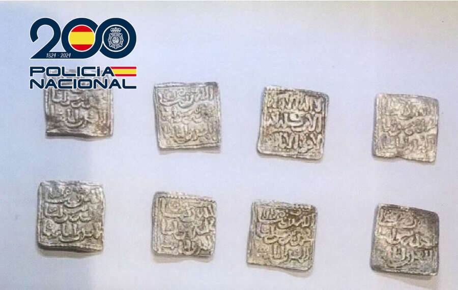 Detenidos por introducir en España monedas históricas procedentes de Marruecos