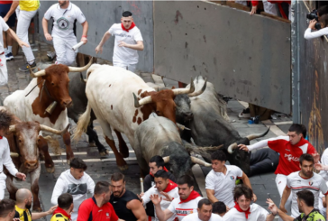 Peligroso séptimo encierro San Fermín 2024