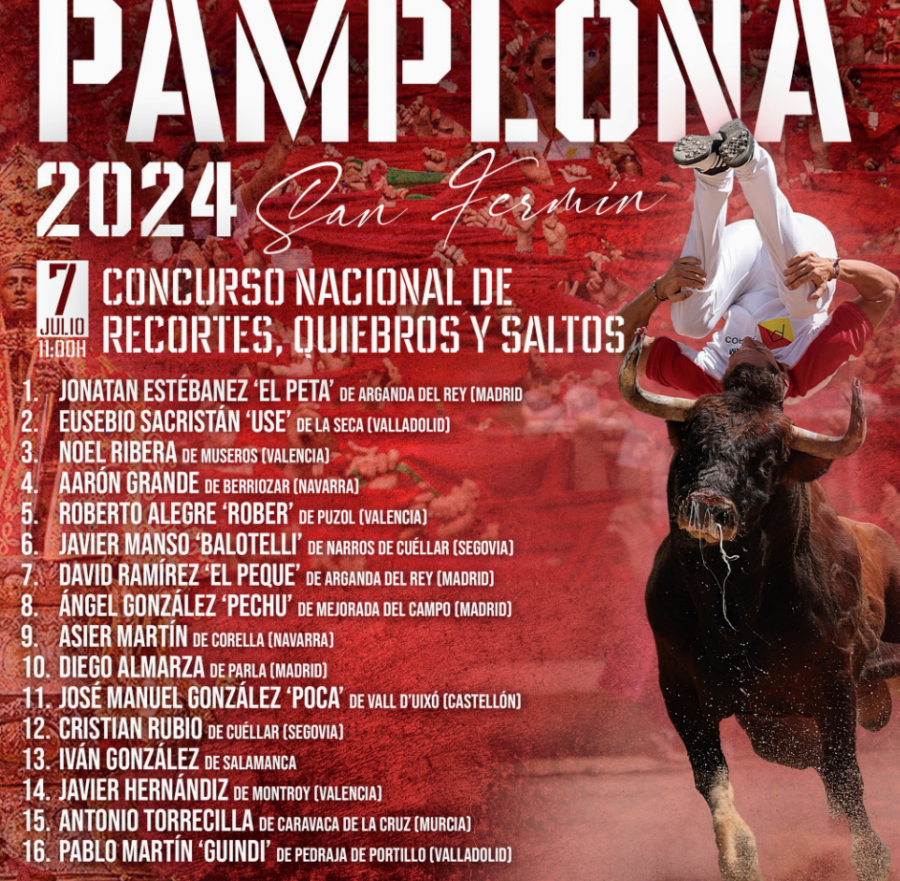Concurso Nacional de Recortes, Saltos y Quiebros con Toros en Puntas