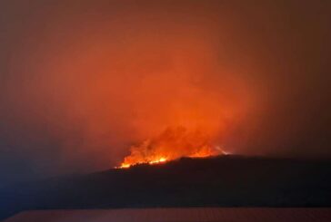 Sorprendente incendio en el Fuerte de San Cristóbal de Pamplona