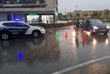 Riesgo de debordamiento en Tafalla, Caparroso, Miranda, Peralta y Funes