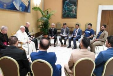 El Papa a la comunidad afgana: “No se puede, en nombre de Dios, fomentar el desprecio, odio y violencia