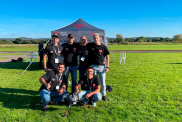 Un equipo de la UPNA, tercero en su categoría de drones celebrada en Bristol