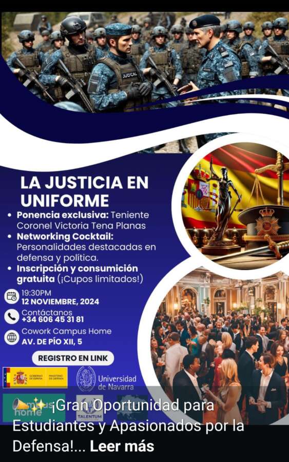 La Justicia en Uniforme, 12 de noviembre