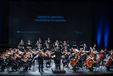 La Orquesta Sinfónica Universidad de Navarra llena el teatro del MUN en su concierto de otoño
