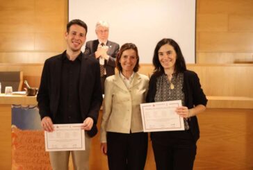 Marta Alonso e Iker Ausejo reciben el Premio de Investigación Fundación Dr. Antoni Esteve