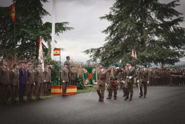 Relevo de mando en el Regimiento de Infantería 