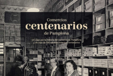 Comercios centenarios protagonistas en un libro de la historia comercial de Pamplona