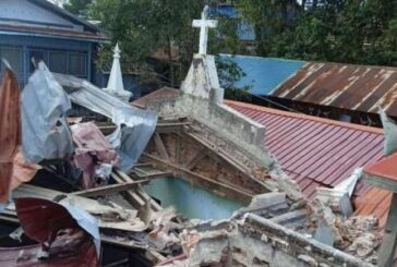 Myanmar: Una iglesia católica alcanzada por un bombardeo en el Estado de Chin