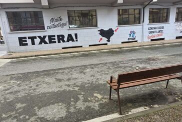 UPN denuncia los carteles y pintadas a favor de ETA en Echarri Aranaz