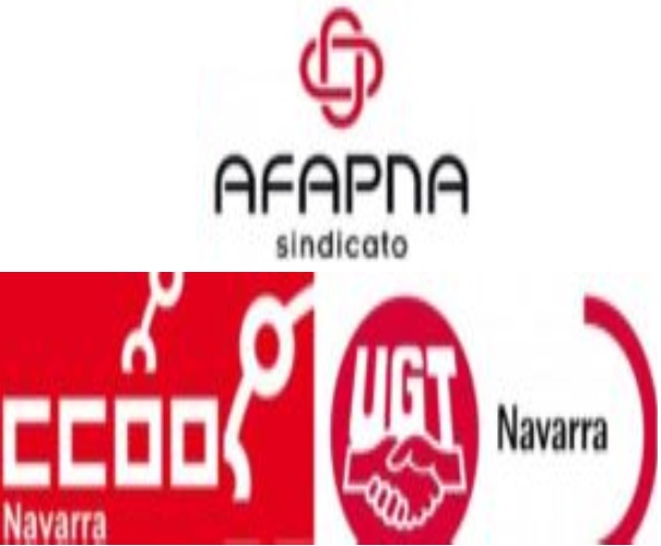 AFAPNA, CCOO y UGT en contra de la pérdida de derechos en el empleo público de Navarra
