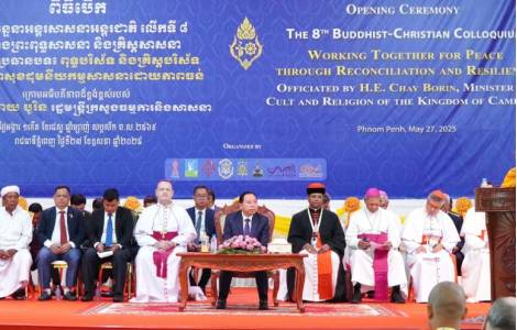 Camboya: Budistas y cristianos juntos por la reconciliación y la paz
