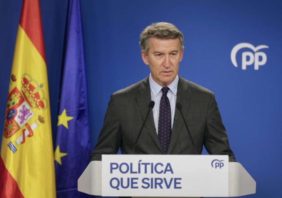 Feijóo invita a los españoles a alzar la voz el 8 de junio en las calles de Madrid contra un Gobierno indecente: “Mafia o democracia”
