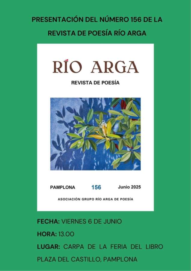 Se presenta un nuevo número de Río Arga