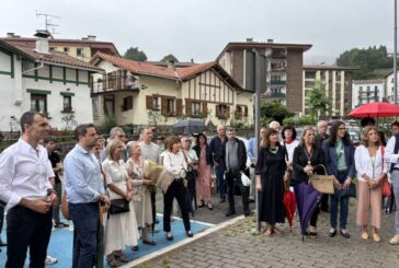 Acto in memoriam de José Javier Múgica, asesinado por la ETA en Leiza