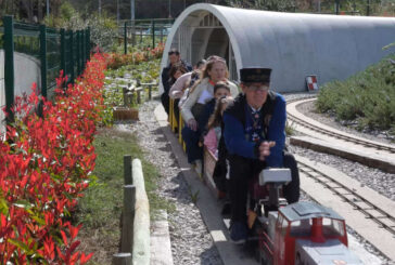 El Parque del Tren, en Trinitarios, abre sus puertas este fin de semana desde el viernes, por la fiesta de Santiago