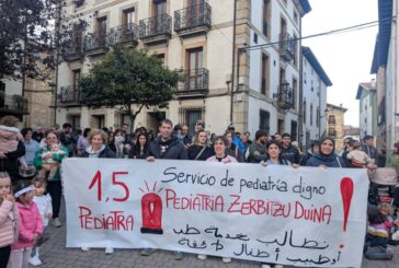 Concentraciones en Alsasua para denunciar la falta de pediatras en la zona