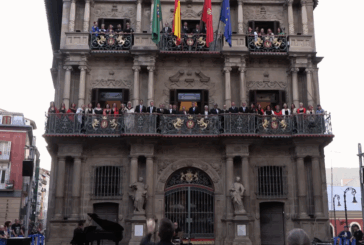 Concierto desde los balcones del Ayuntamiento Pamplona 2025 en vídeo