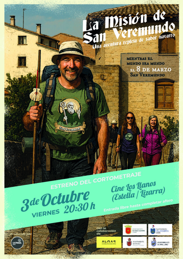 Estreno del cortometraje “La misión de San Veremundo” en Estella