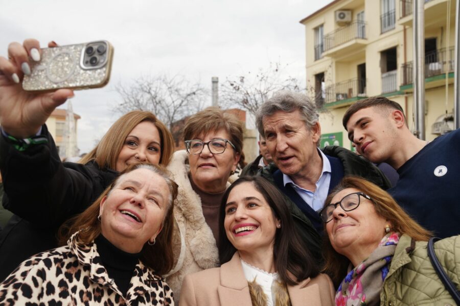 Feijóo afirma que el “fin de ciclo del sanchismo es total” y que el cambio político en España “empieza en Extremadura”