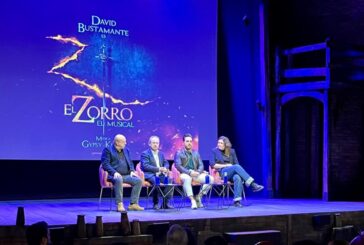 David Bustamante se viste de El Zorro en un musical