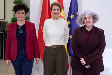 Chivite se reúne con la nueva presidenta de la Audiencia Provincial de Navarra