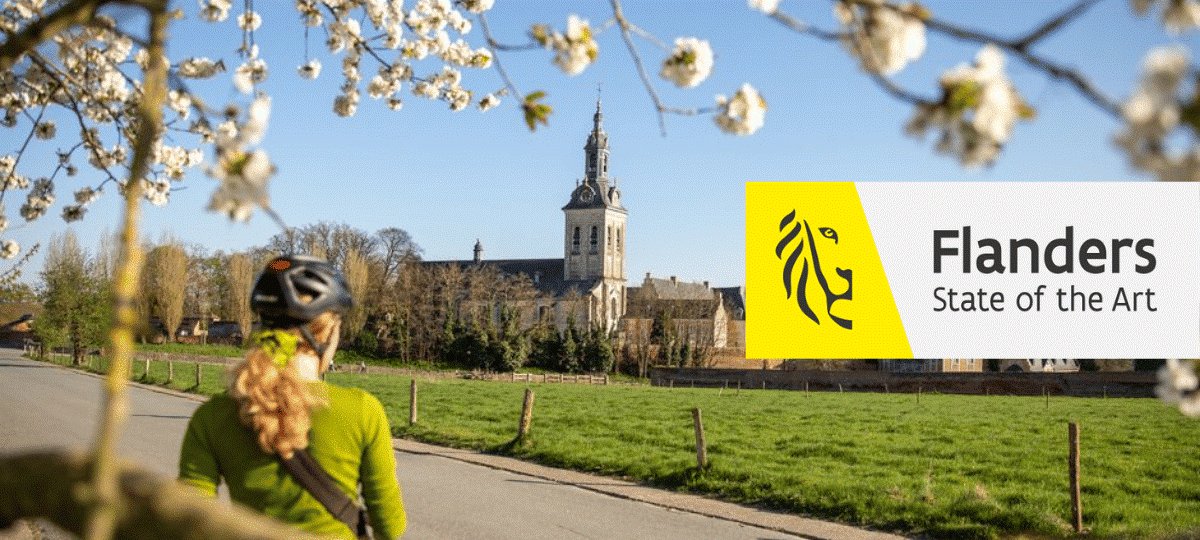 Primavera en Flandes Exposiciones, rutas ciclistas accesibles, castillos, bosques y flores