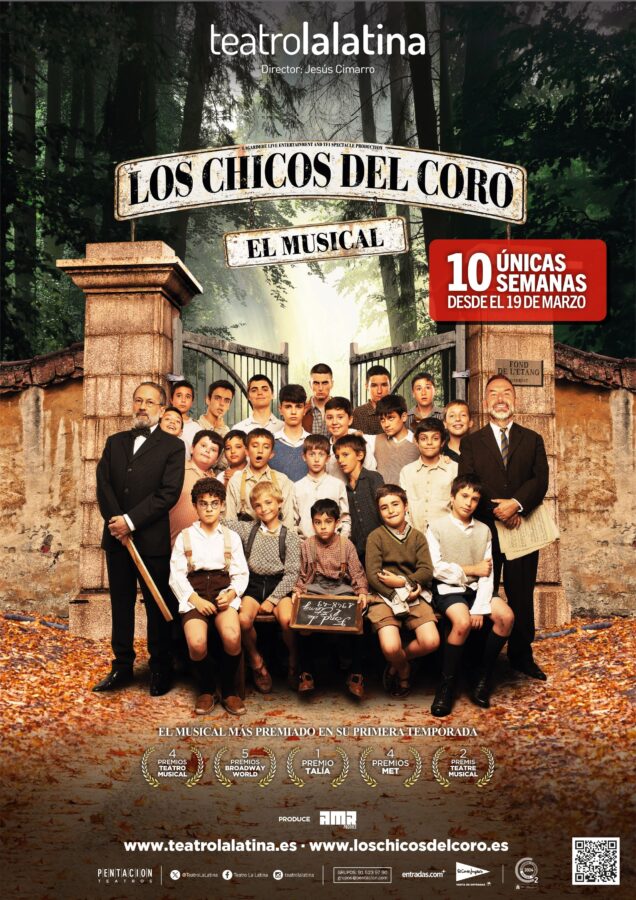 El musical «Los Chicos del Coro» en Madrid en su 3ª temporada