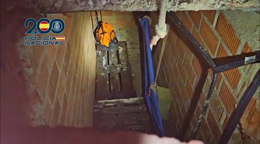 Hallado en Ceuta un túnel laberíntico para introducir toneladas de hachís en España