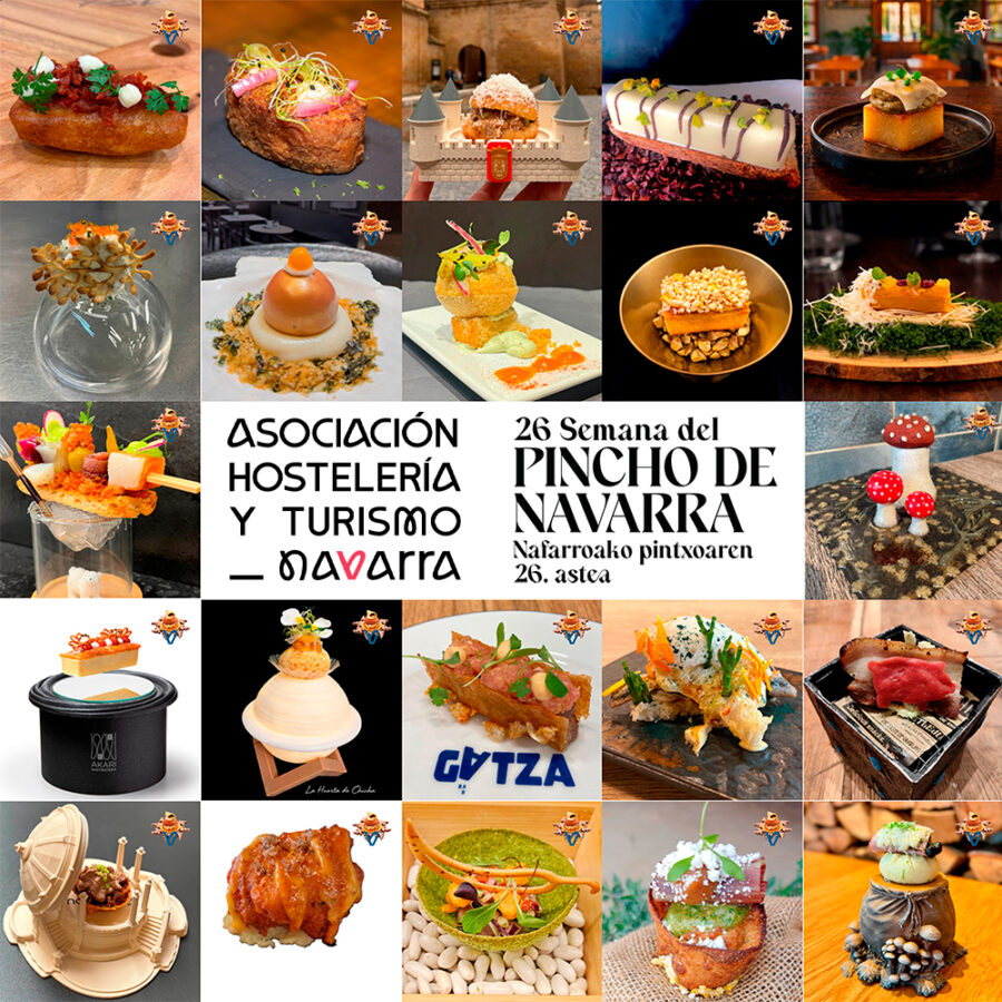 La 26ª Semana del Pincho de Navarra ya tiene a sus 22 semifinalistas