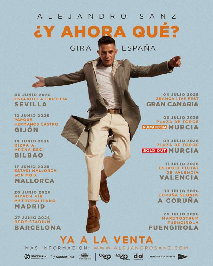 Alejandro Sanz aterriza en Madrid con su gira española