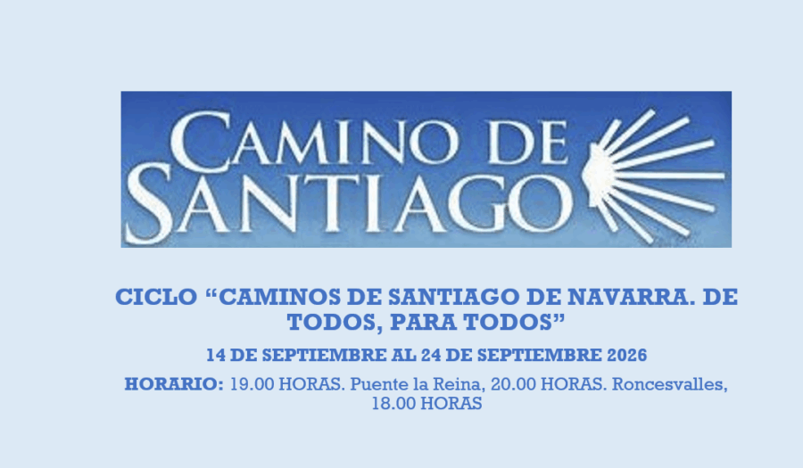 La VI edición del ciclo Caminos de Santiago en Navarra con actividades en 8 localidades jacobeas